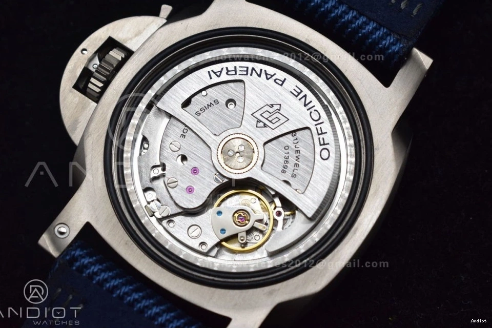 P NY Submersible 997 TI Tit VSF PAM985 Mike Timeless Blue Horn 0725